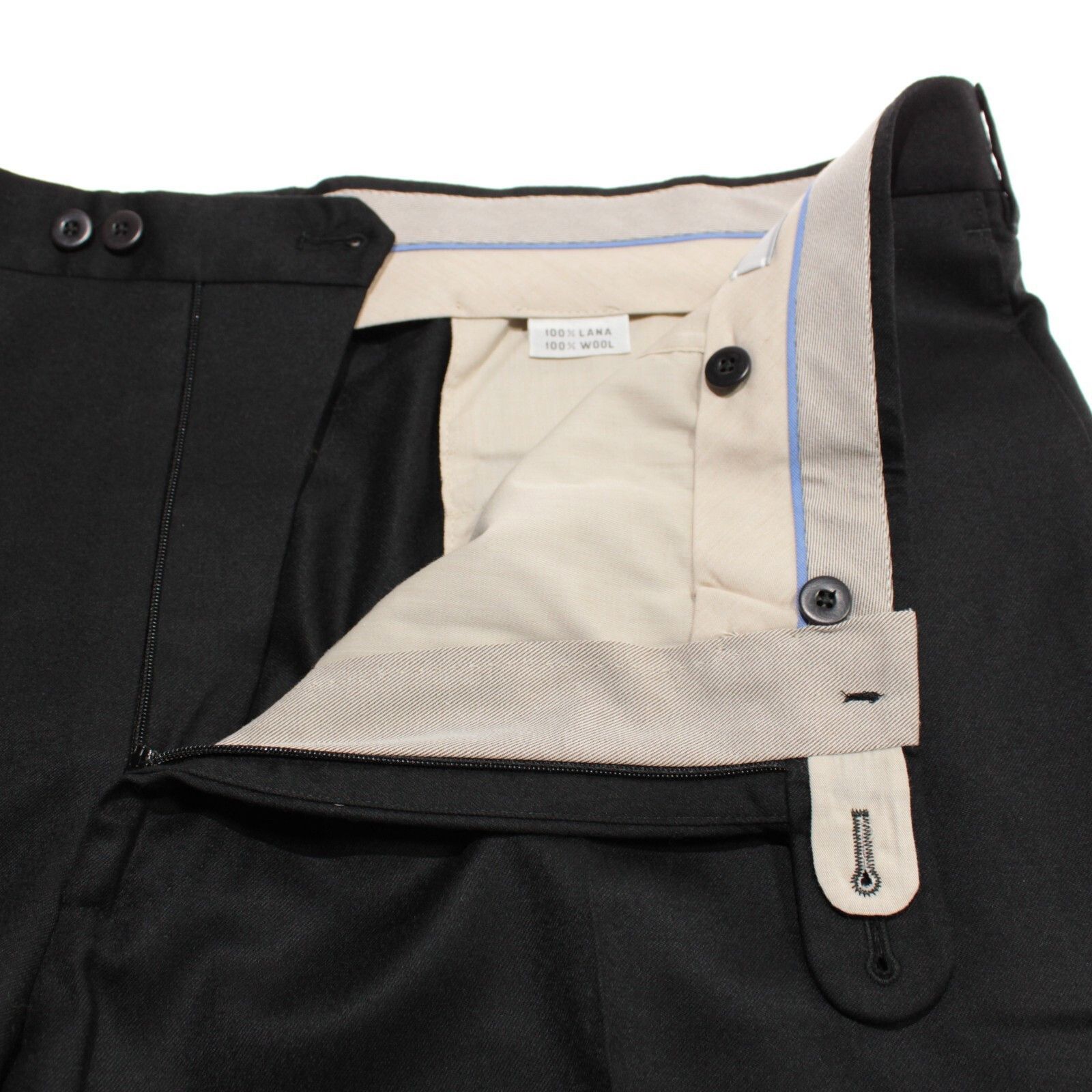 Other Valentini New with tags Dress Pants Size 44 US In Black Size US 44 / EU 60 - 3 Thumbnail