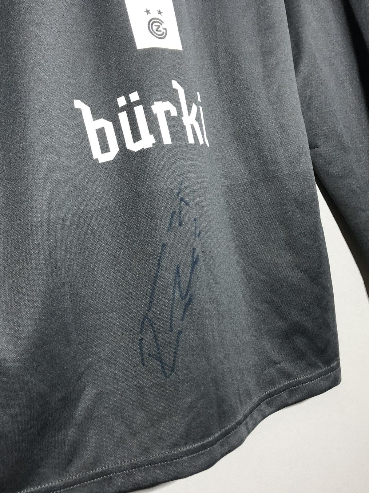 Puma Puma Grasshopper Zurich Burki Goalkeerper Match Worn Jersey Size US L / EU 52-54 / 3 - 8 Thumbnail