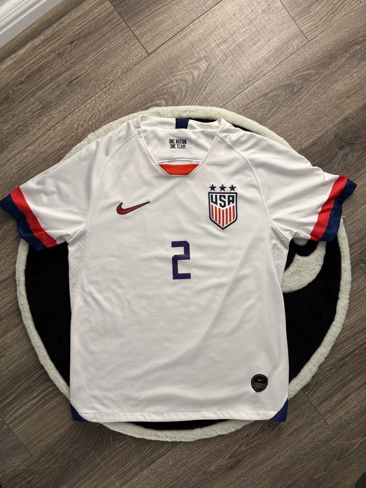 Nike Nike x Usa Mallory Pugh Jersey #2 Size US M / EU 48-50 / 2 - 1 Thumbnail