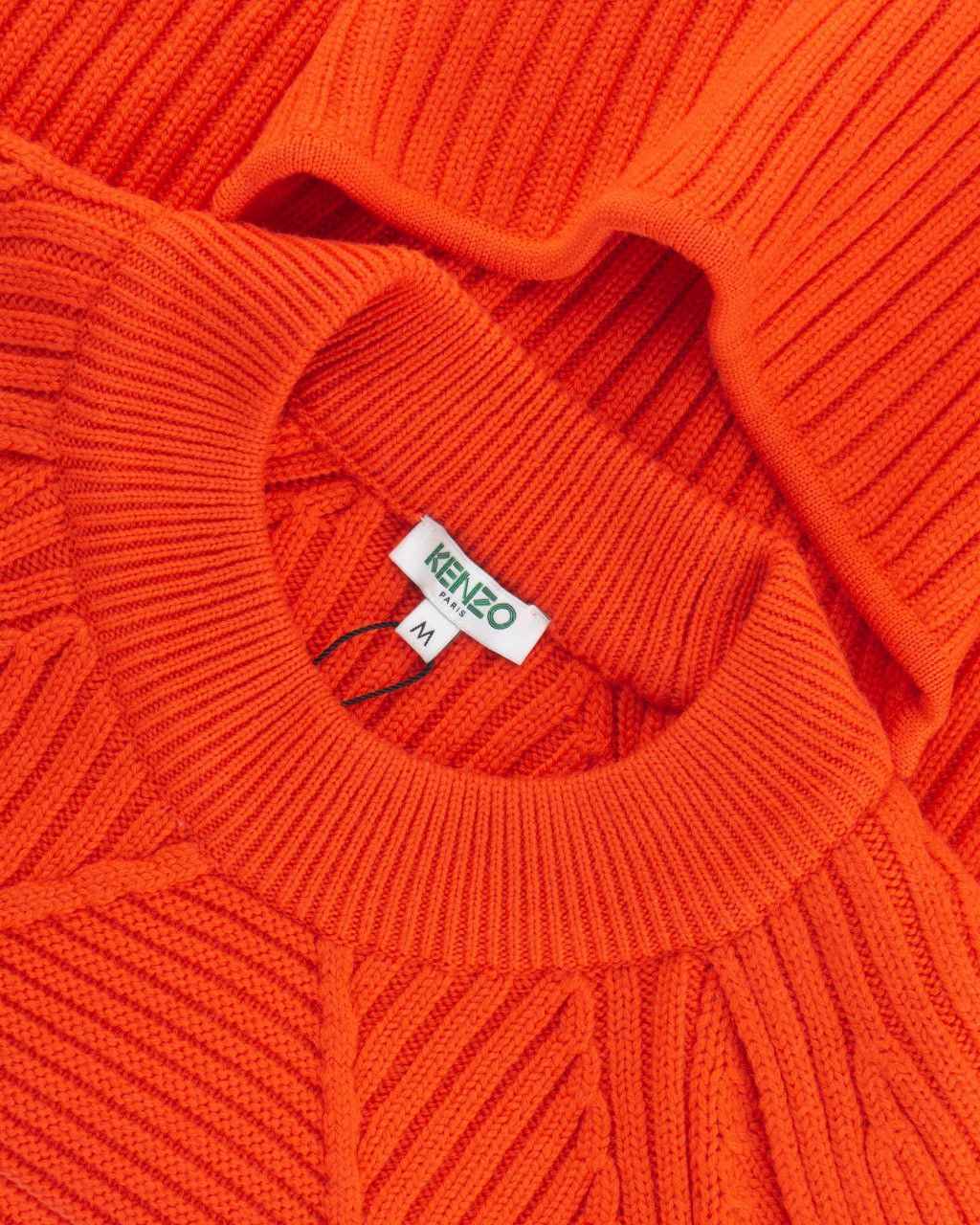 Kenzo KENZO / Wool Sweater with Transforming Collar Size M / US 6-8 / IT 42-44 - 5 Thumbnail