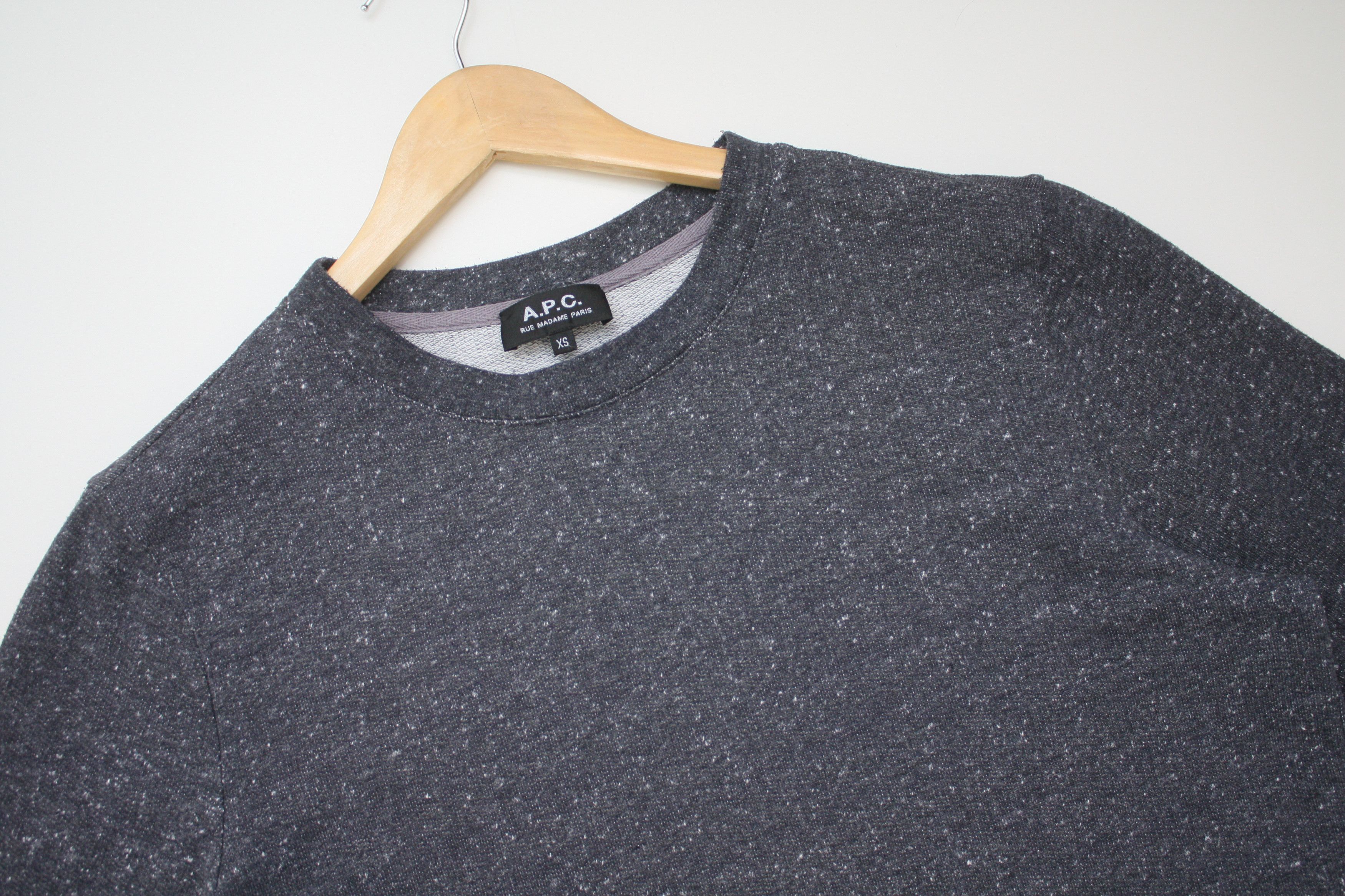 A.P.C. A.P.C. Grey Sweatshirt XS Size US XS / EU 42 / 0 - 4 Thumbnail