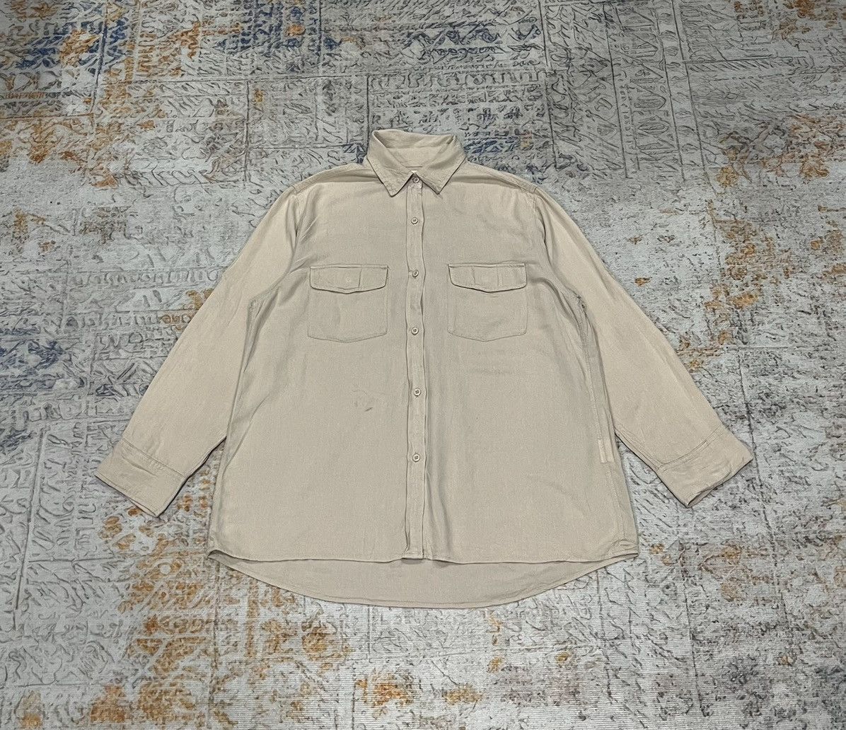 GOA G.O.A 2 Pocket Linen Rayon Blend Size US L / EU 52-54 / 3 - 1 Thumbnail