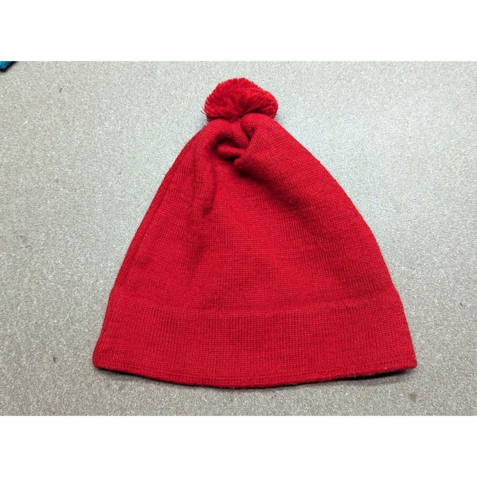 Adidas VINTAGE adidas Ski Beanie Hat Wool Blend Slovakia Trefoil Red Lined Beanie Unisex Adults One Size TS Size ONE SIZE - 2 Thumbnail