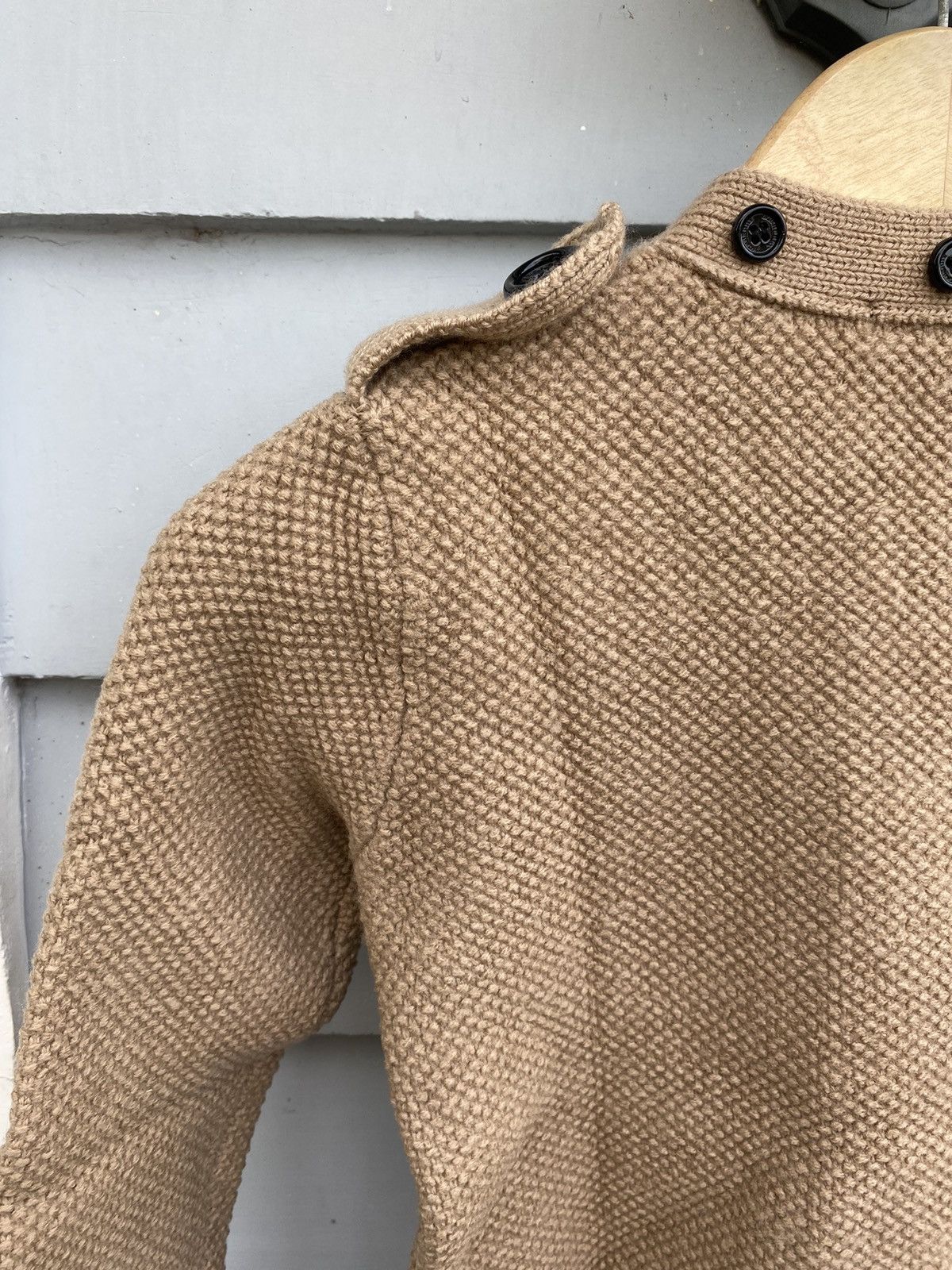 Burberry Burberry London Knit Coat Field Jacket Vintage Heritage Look Size XS / US 0-2 / IT 36-38 - 13 Thumbnail
