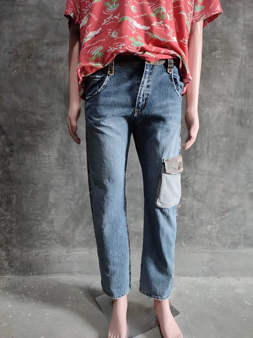 Japanese Brand Unknown Japanese Hybrid Cargo Pants Size US 30 / EU 46 - 11 Thumbnail