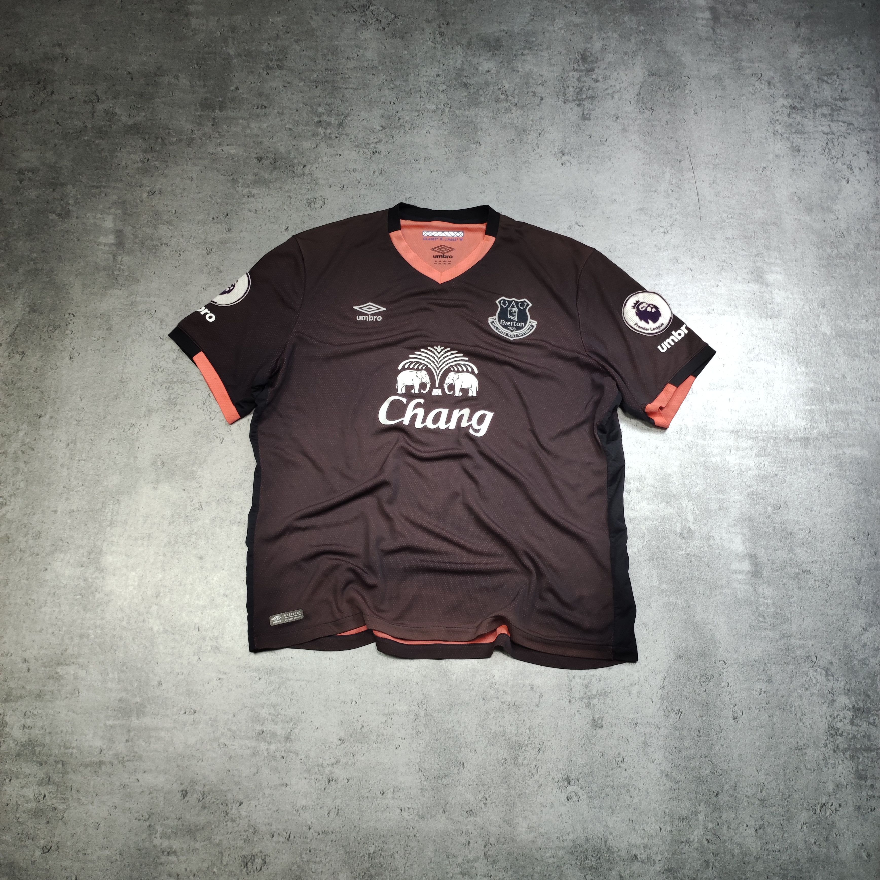 Other RARE Everton FC Umbro 2016/17 Football Away Jersey Size US XXL / EU 58 / 5 - 1 Thumbnail