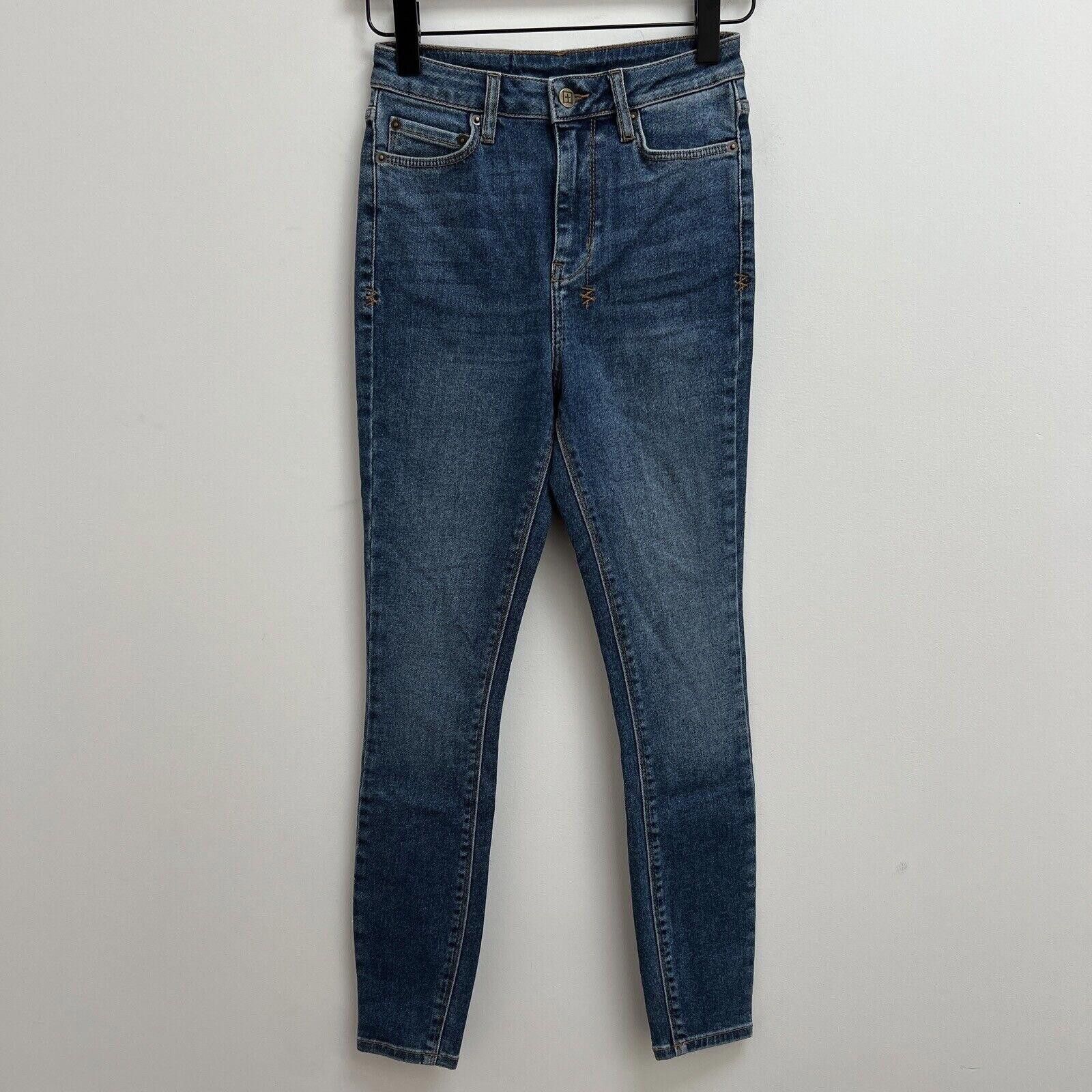 new Ksubi denim jean 25 hi n wasted skinny royalty blue