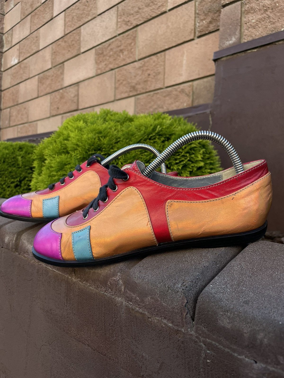 Philippe Model × Vintage Philippe Model Rare Multicolour shoes Size US 6 / EU 39 - 4 Thumbnail