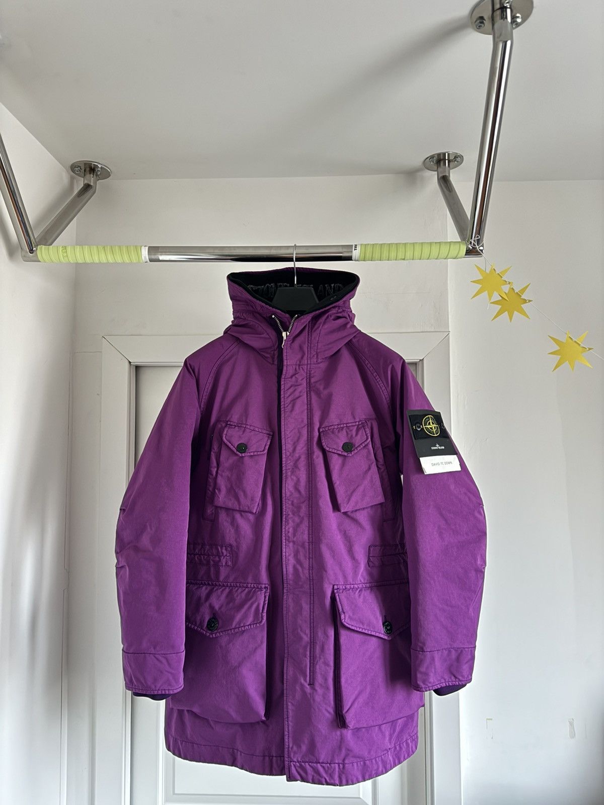 Stone Island Stone Island David TC Down Parka Size US S / EU 44-46 / 1 - 1 Thumbnail