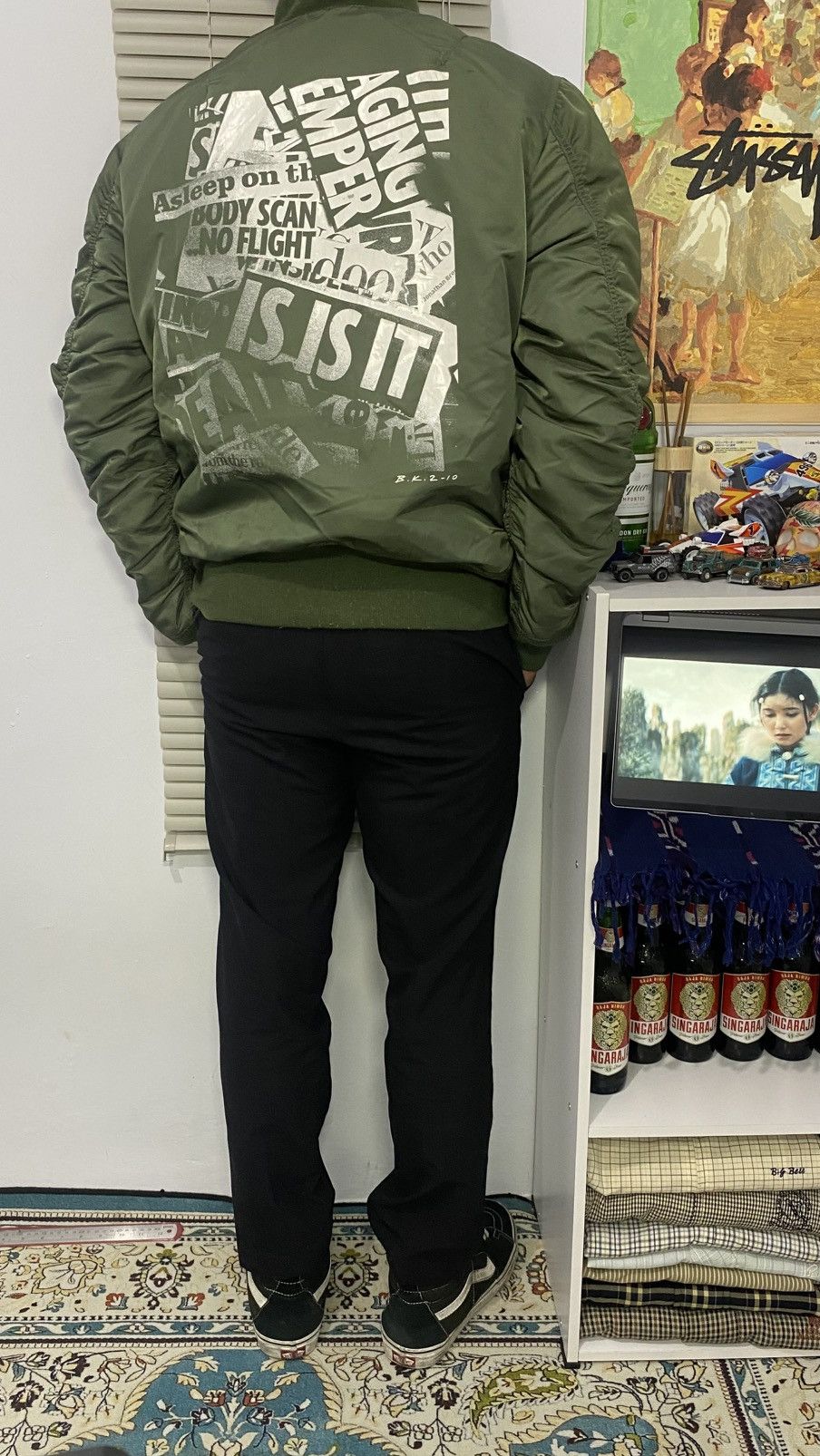 Alpha Industries Type MA-1 Bombers Reversible Jacket