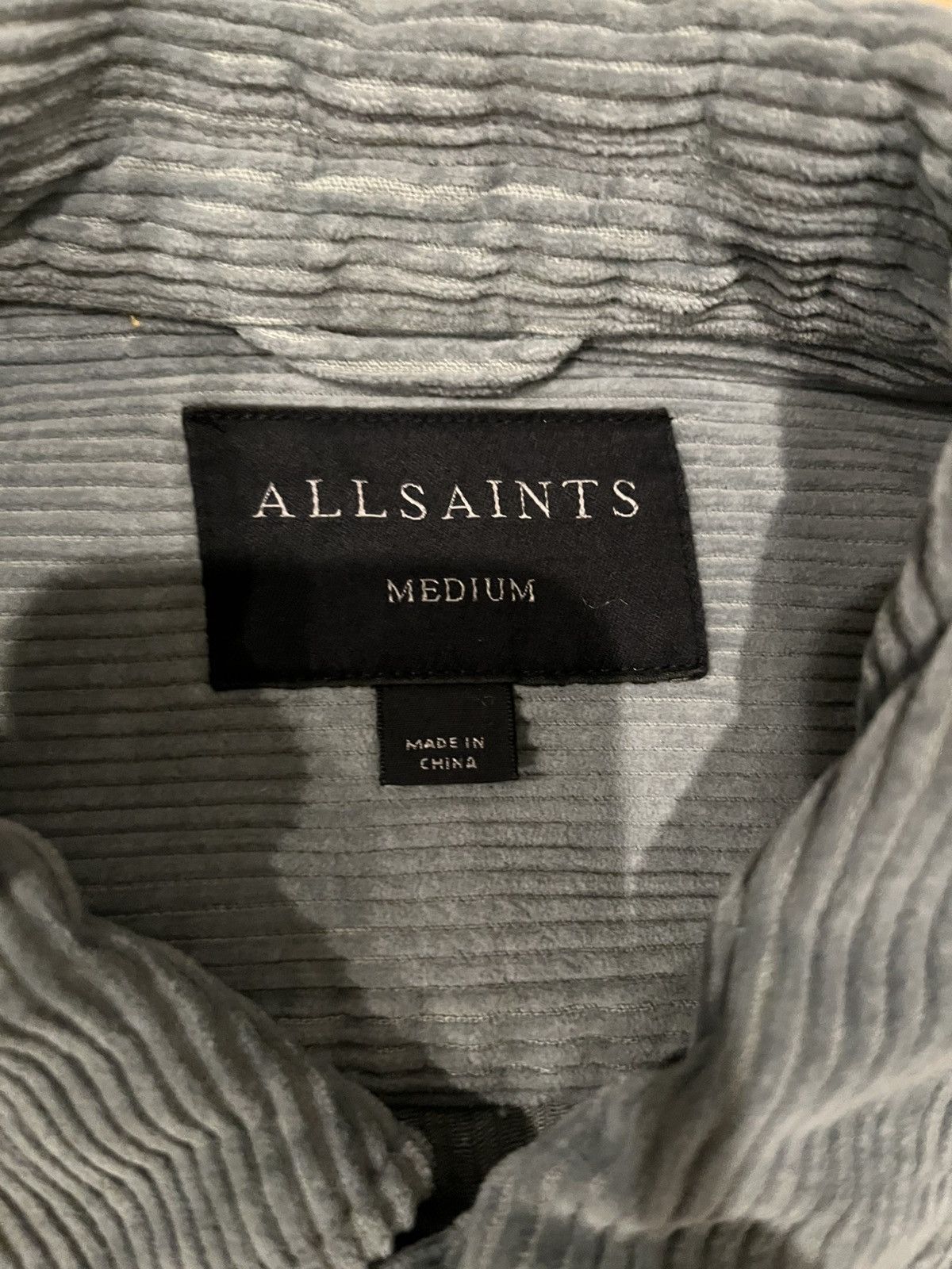 Allsaints AllSaints Corduroy Jacket - Ashy Blue Size US M / EU 48-50 / 2 - 2 Thumbnail