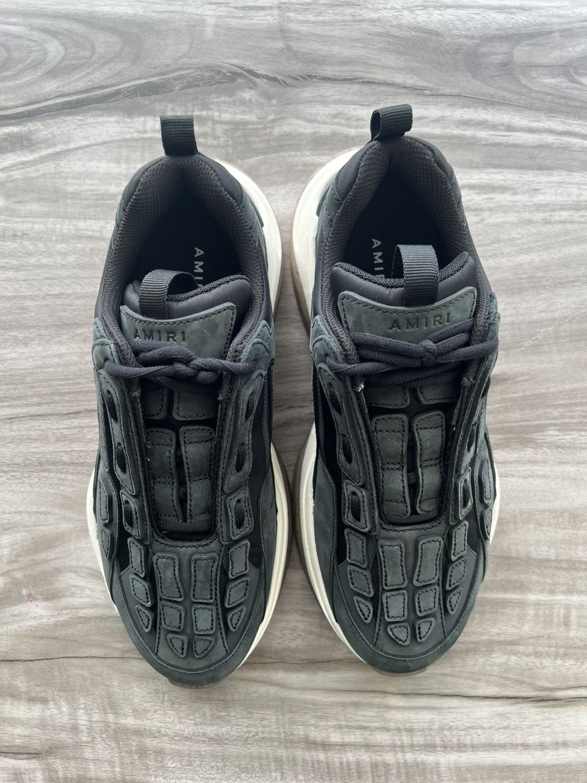 Amiri NEW AMIRI Bone Runner “Black Clear” Size 8 Men’s/ 9.5 Womens Size US 8 / EU 41 - 5 Thumbnail
