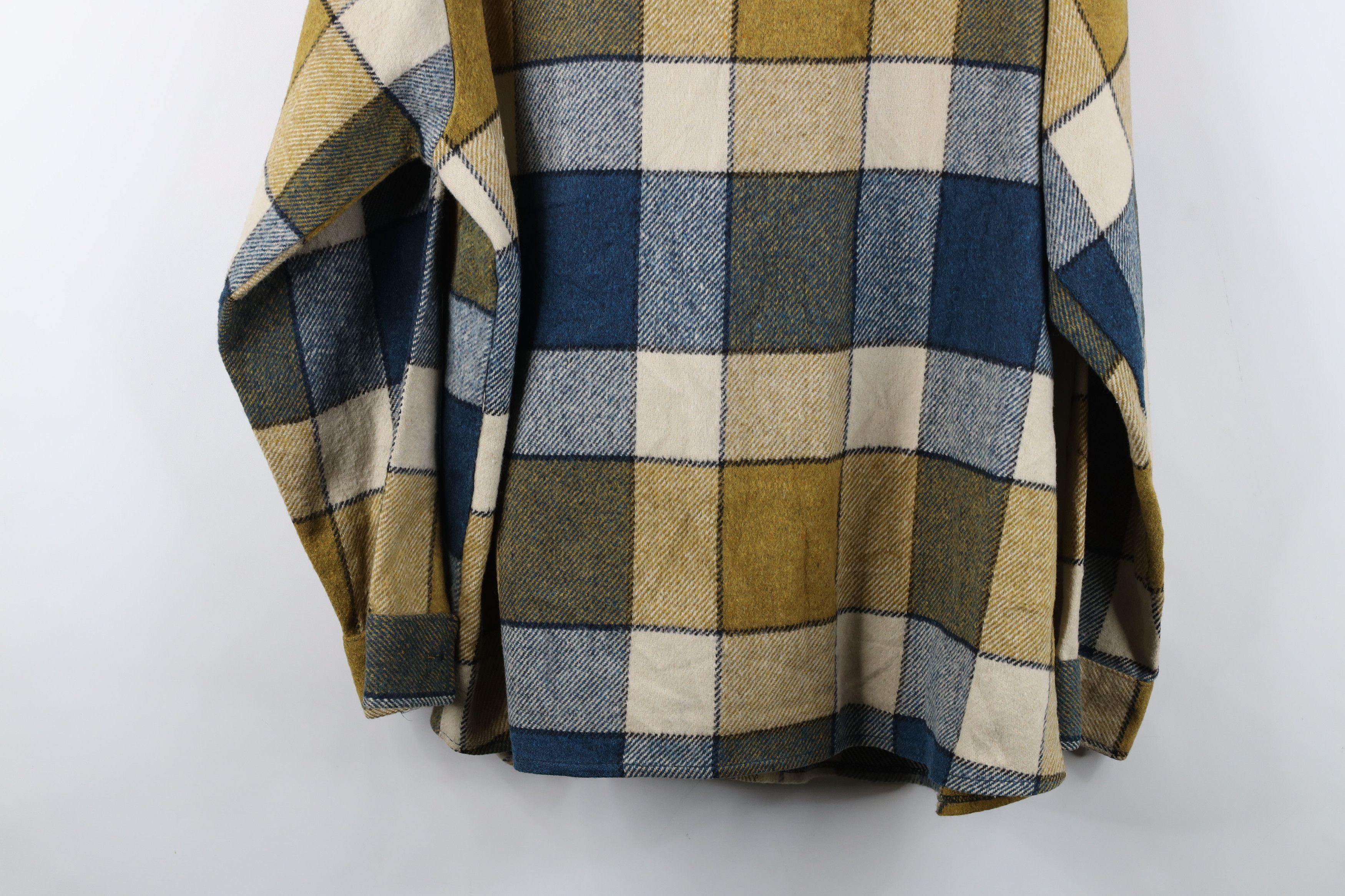 Vintage Vintage 50s 60s Streetwear Button Shirt Jacket Jac Shirt USA Size US XL / EU 56 / 4 - 14 Thumbnail