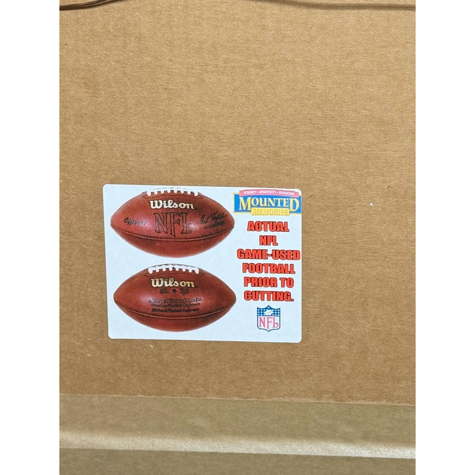 NFL Michael Vick Framed Authentic Autograph Game Used Football Size ONE SIZE - 5 Thumbnail