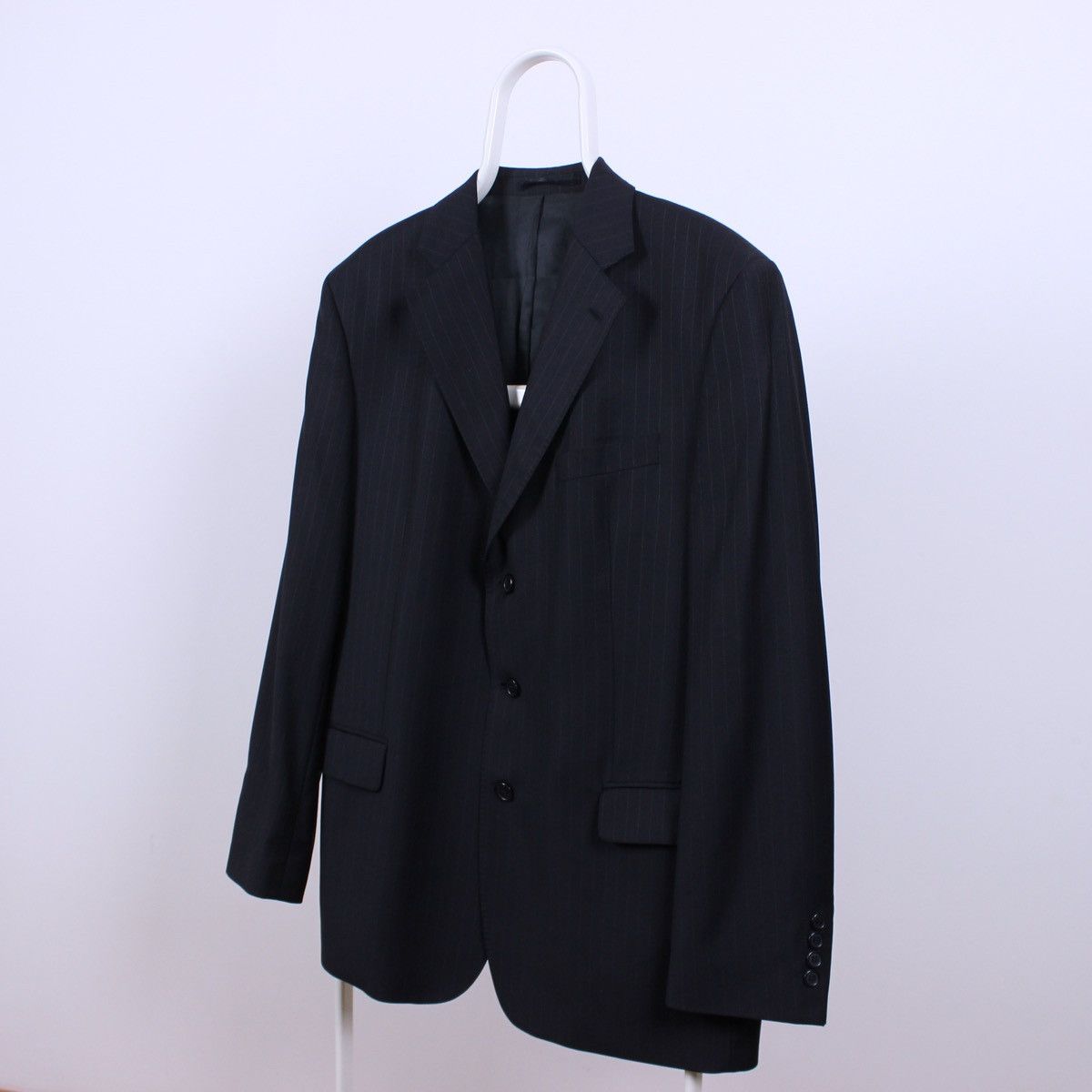 Ermenegildo Zegna Ermenegildo Zegna Pinstripe Blazer Italy Size 44R - 2 Thumbnail