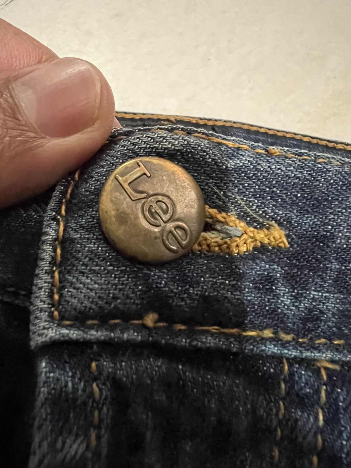 If Six Was Nine × Lee 🌈LEE FLARE DISTRESSED JEAN Size US 30 / EU 46 - 11 Thumbnail