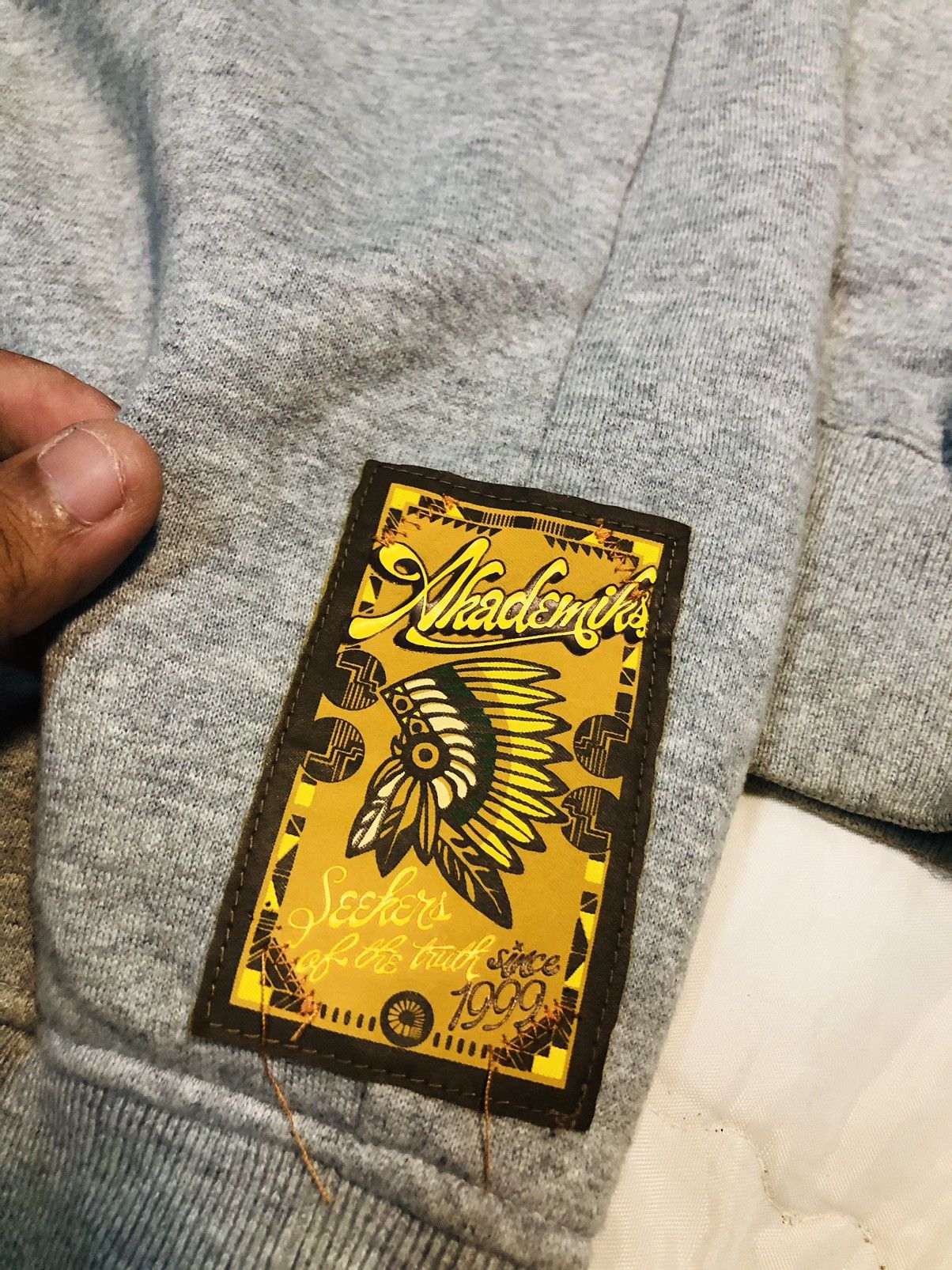 Akademiks × Vintage Vintage Akademiks Multi Pocket Zipper Hoodie (3) Size US XL / EU 56 / 4 - 5 Thumbnail