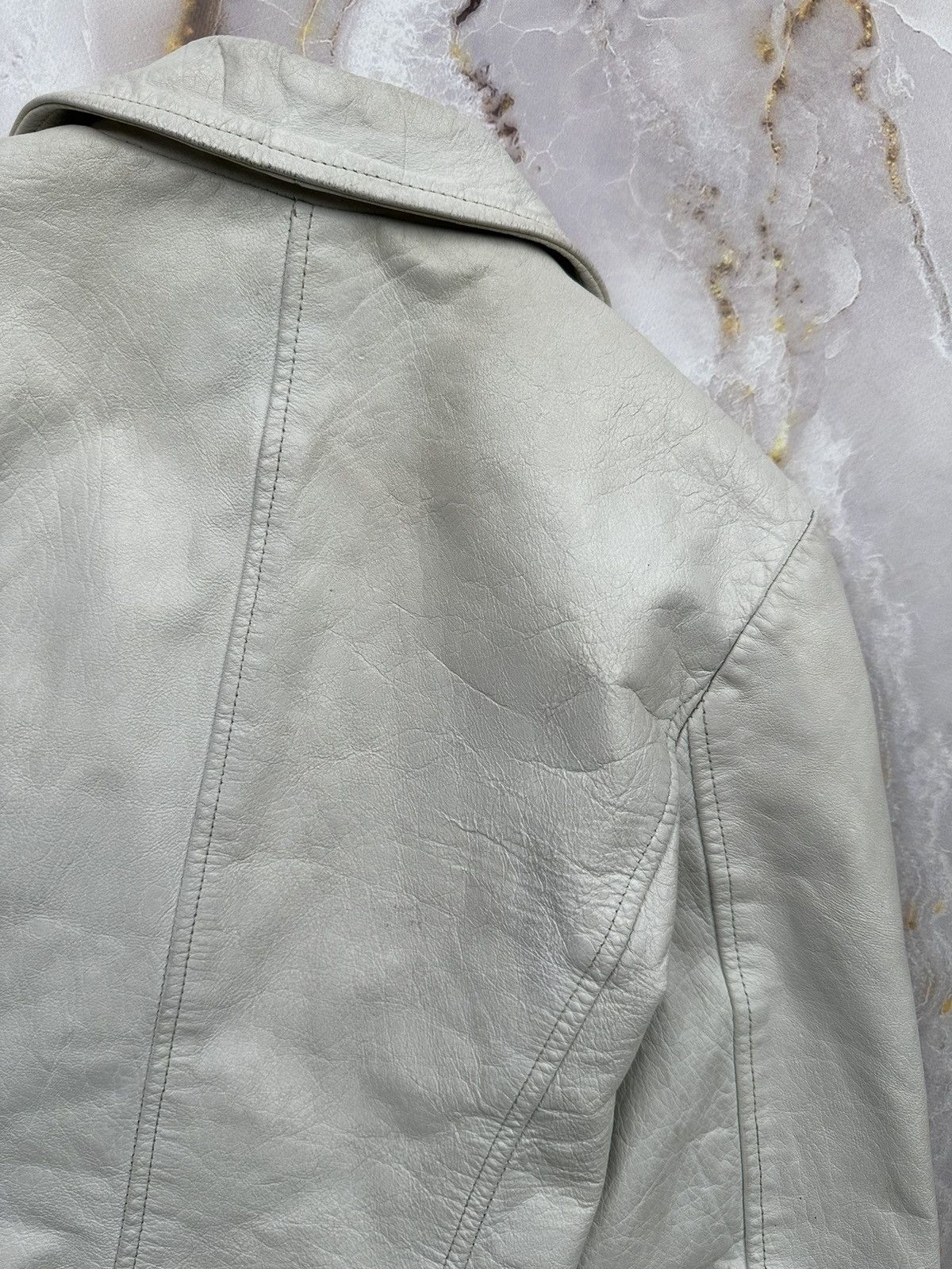 Japanese Brand Vintage Leather Jacket Size S / US 4 / IT 40 - 11 Thumbnail
