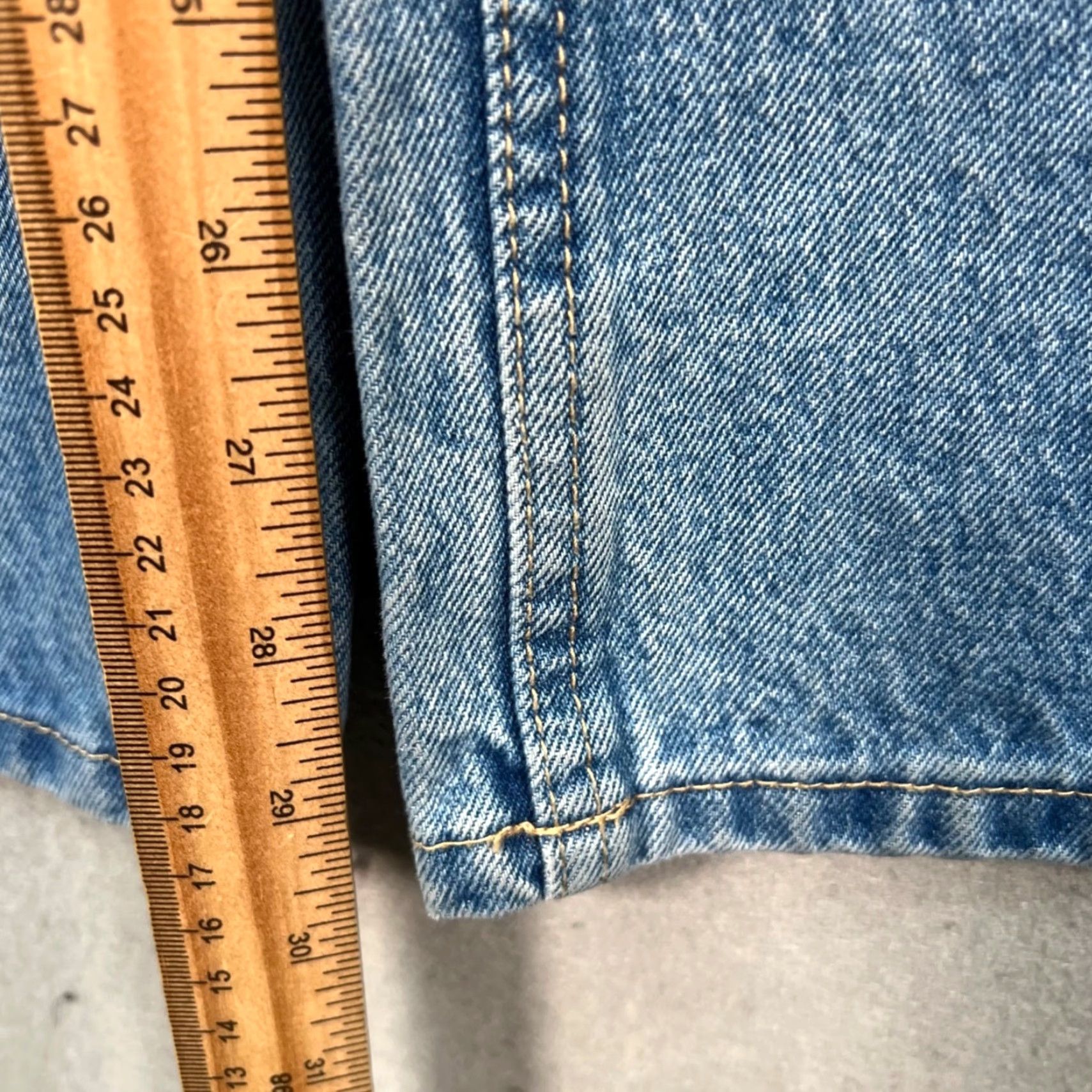 Vintage Oh Polly Jeans Womens Size 4 Wide-Leg Denim 5-Pocket Blue Cotton Vintage N/A Size 27" / US 4 / IT 40 - 7 Thumbnail