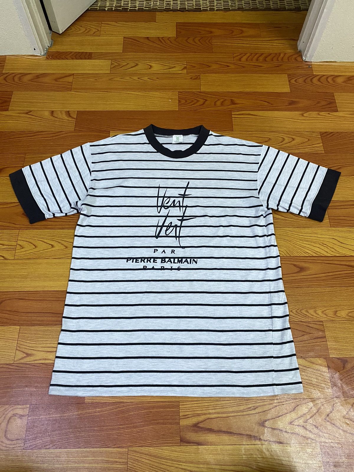 Vintage Pierre Balmain Stripe Tee