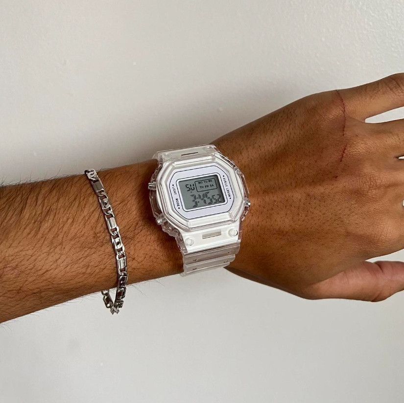 Jewelry × Vintage y2k 2000s vintage retro style transparent digital watch Size ONE SIZE - 5 Thumbnail