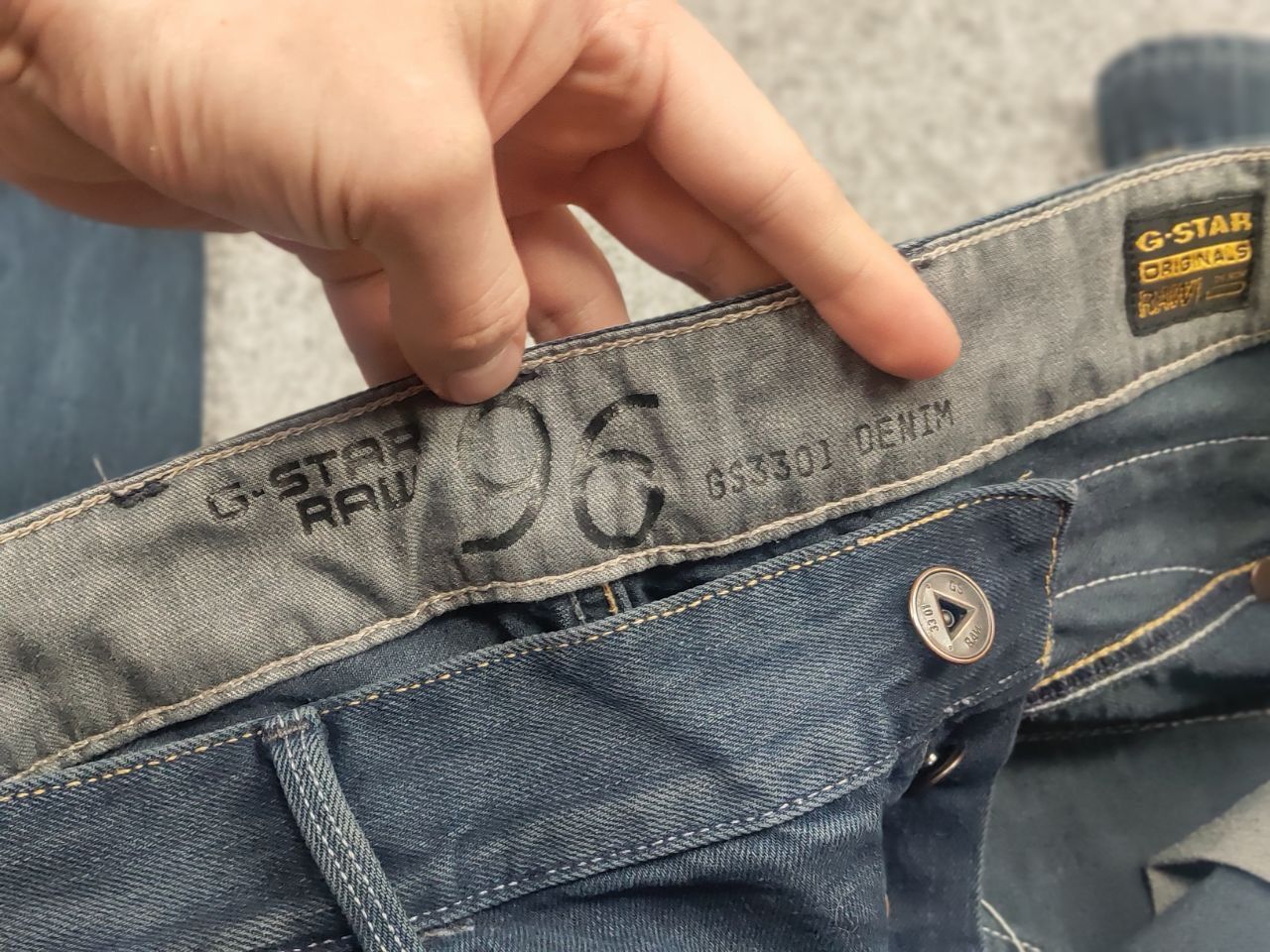 G-Star Vintage g-star raw 5620 heritage embro 96 Denim jeans double Size US 36 / EU 52 - 14 Thumbnail