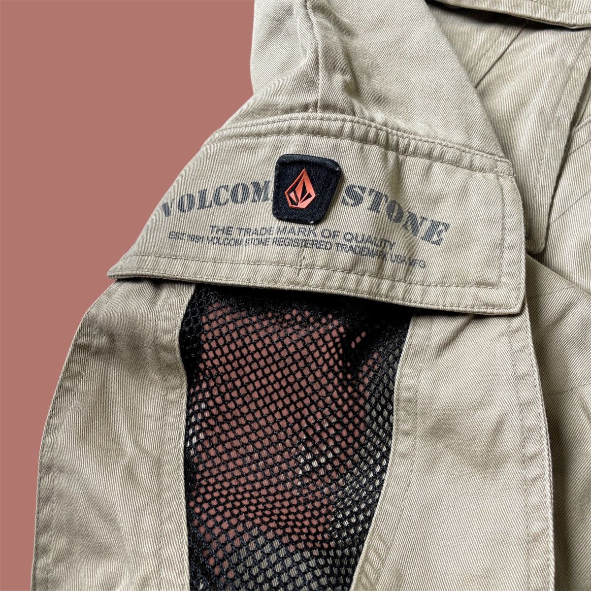 Vintage × Volcom Vintage 90’s Volcom Stone “Apocalypse Shorts” Jorts Cargo Size US 30 / EU 46 - 8 Thumbnail