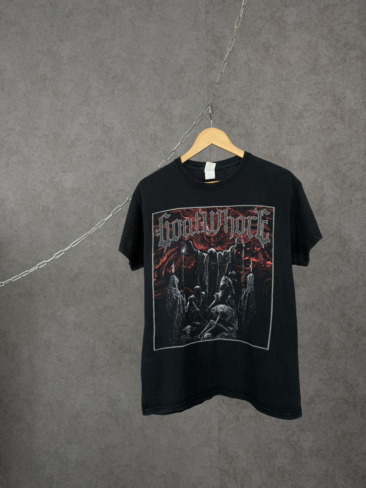 Band Tees Goatwhore rock metal band tour tee Size US M / EU 48-50 / 2 - 1 Thumbnail