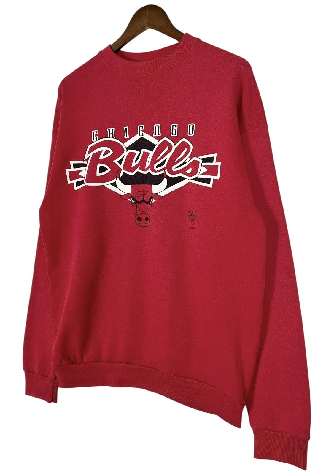 NBA Vintage Distressed Chicago Bulls 90s Sweatshirt Size US L / EU 52-54 / 3 - 3 Thumbnail