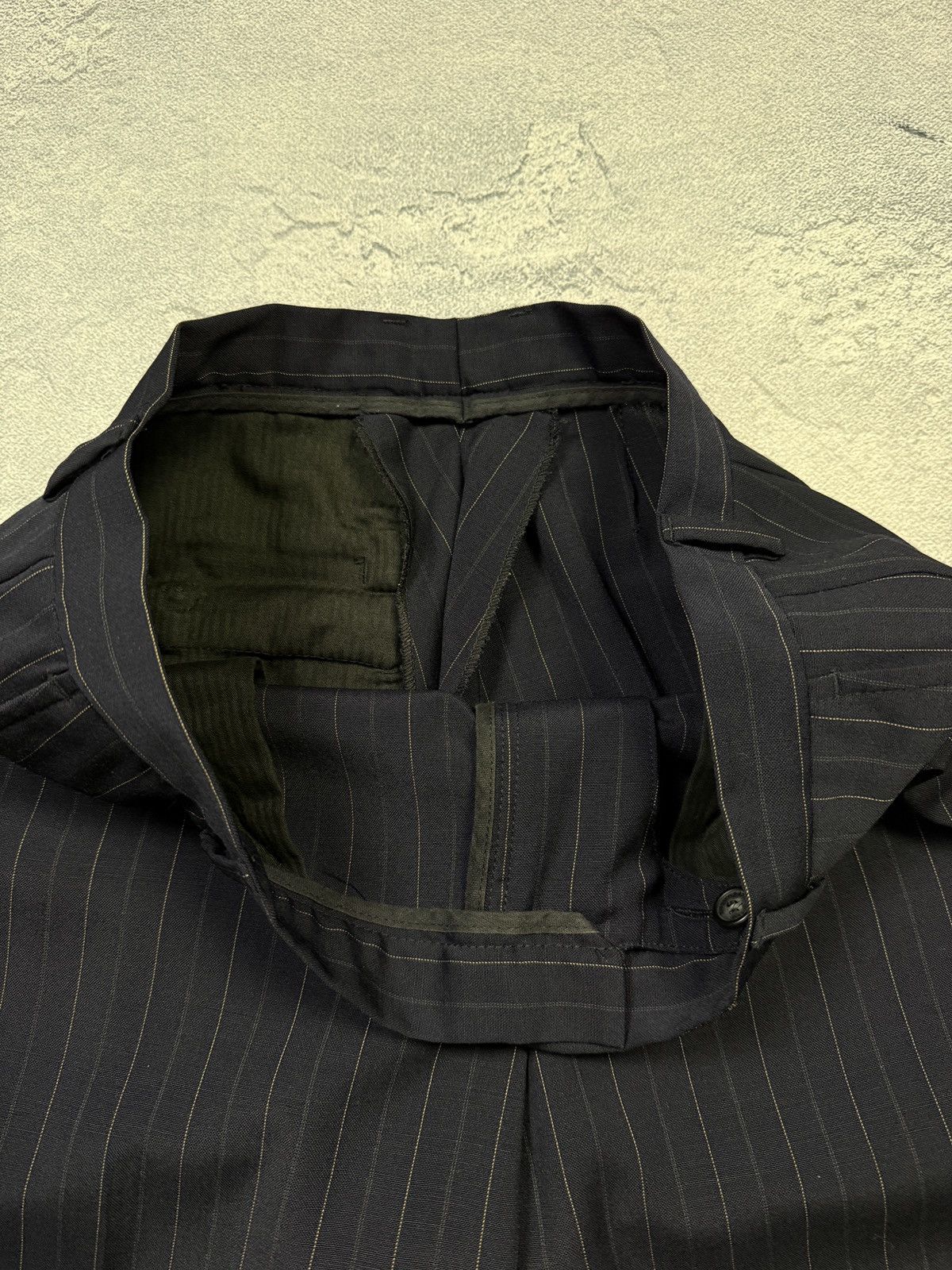 Dolce & Gabbana 32/48 R Dolce & Gabbana Suit Made Italy Size 48R - 19 Thumbnail