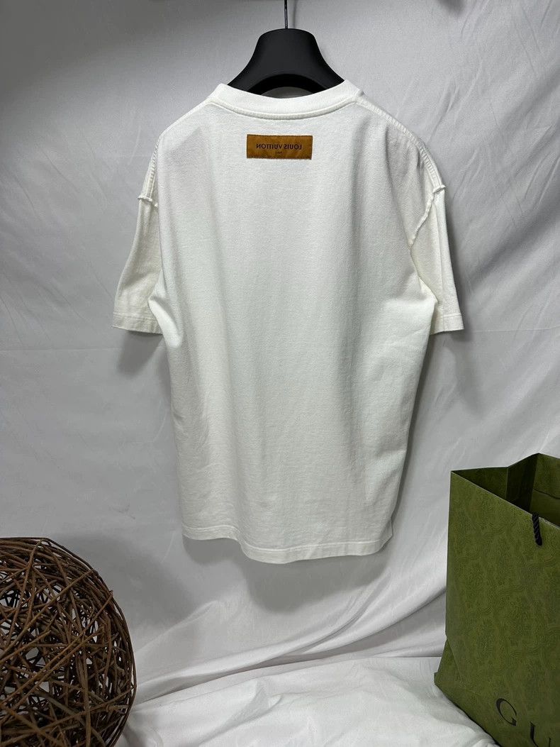 Louis Vuitton Louis Vuitton SS23 Rainbow Letter Printed Round Neck Short Size US M / EU 48-50 / 2 - 2 Thumbnail