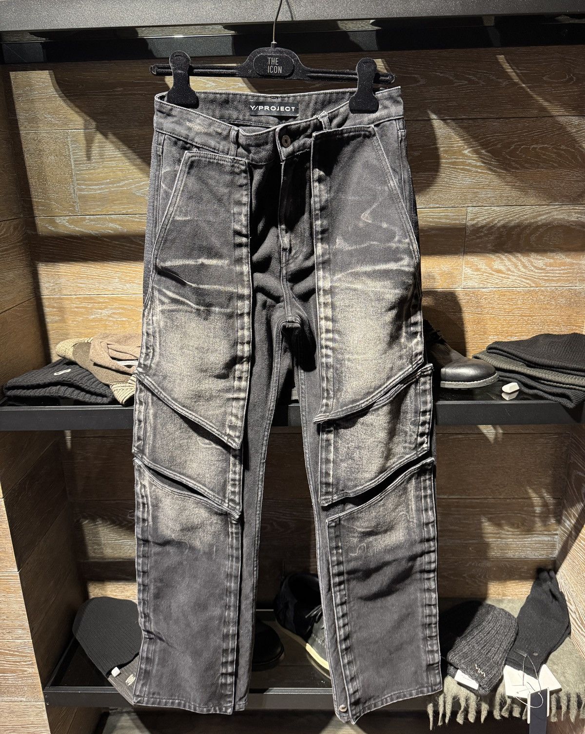 Y/Project Last Size Y/Project Touch Strap Multi-Panel Jeans Size US 28 / EU 44 - 1 Thumbnail
