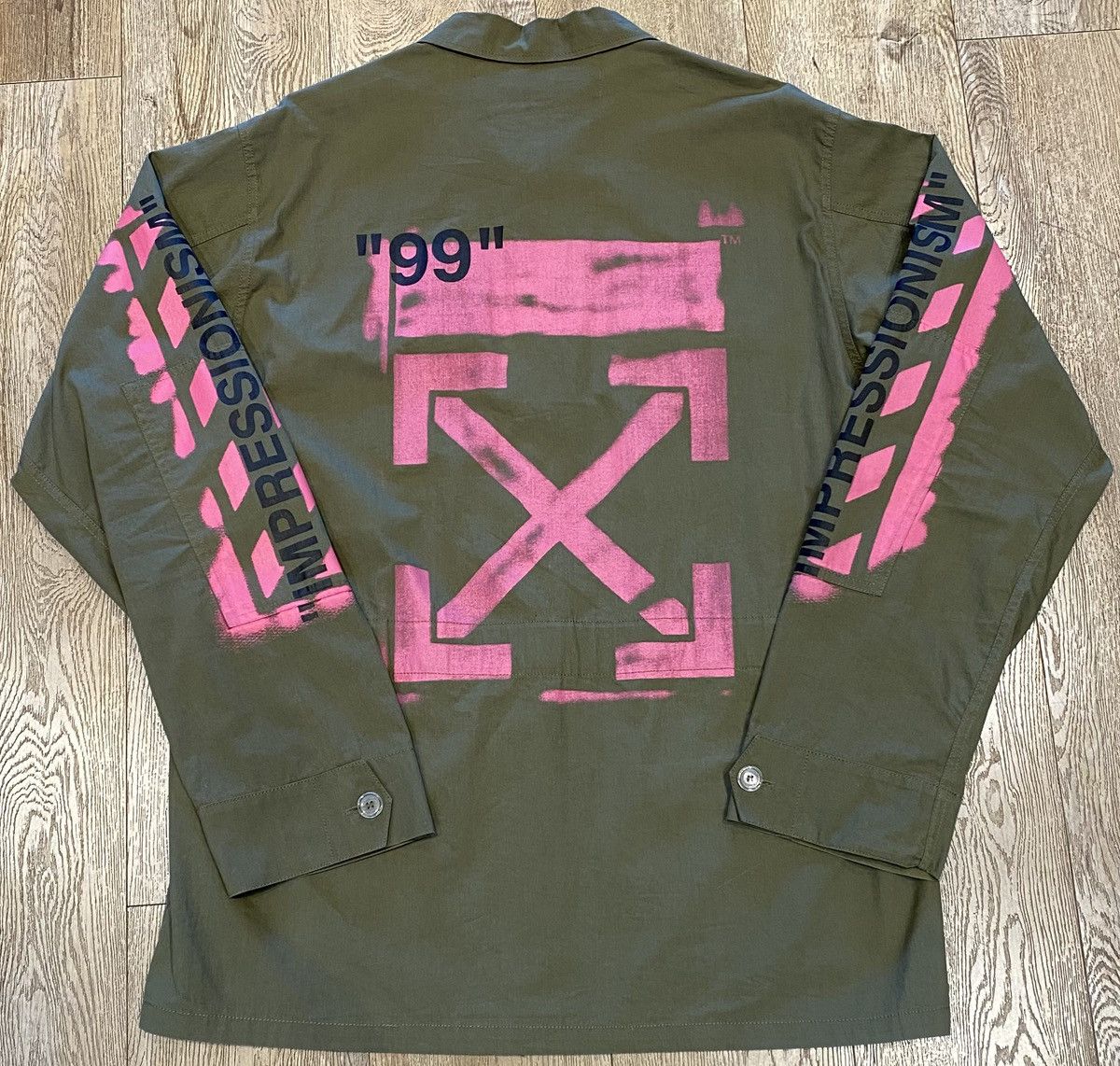 Off-White Off-White Military Jacket Size US XXL / EU 58 / 5 - 2 Thumbnail