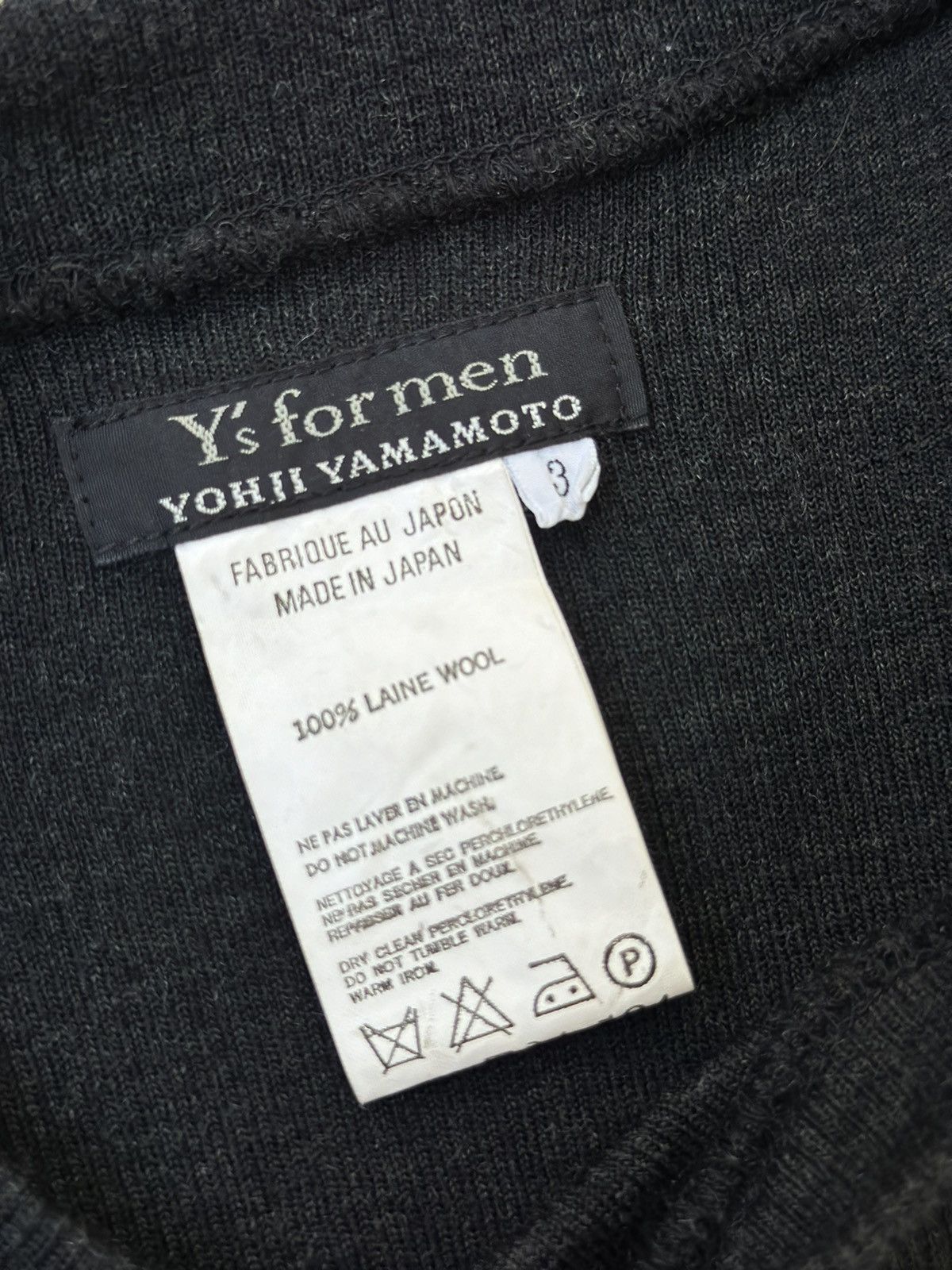 Y's for Men × Yohji Yamamoto Y’s for Men Yohji Yamamoto Knitted Wool Sweater Tri-Tone Size US M / EU 48-50 / 2 - 10 Thumbnail
