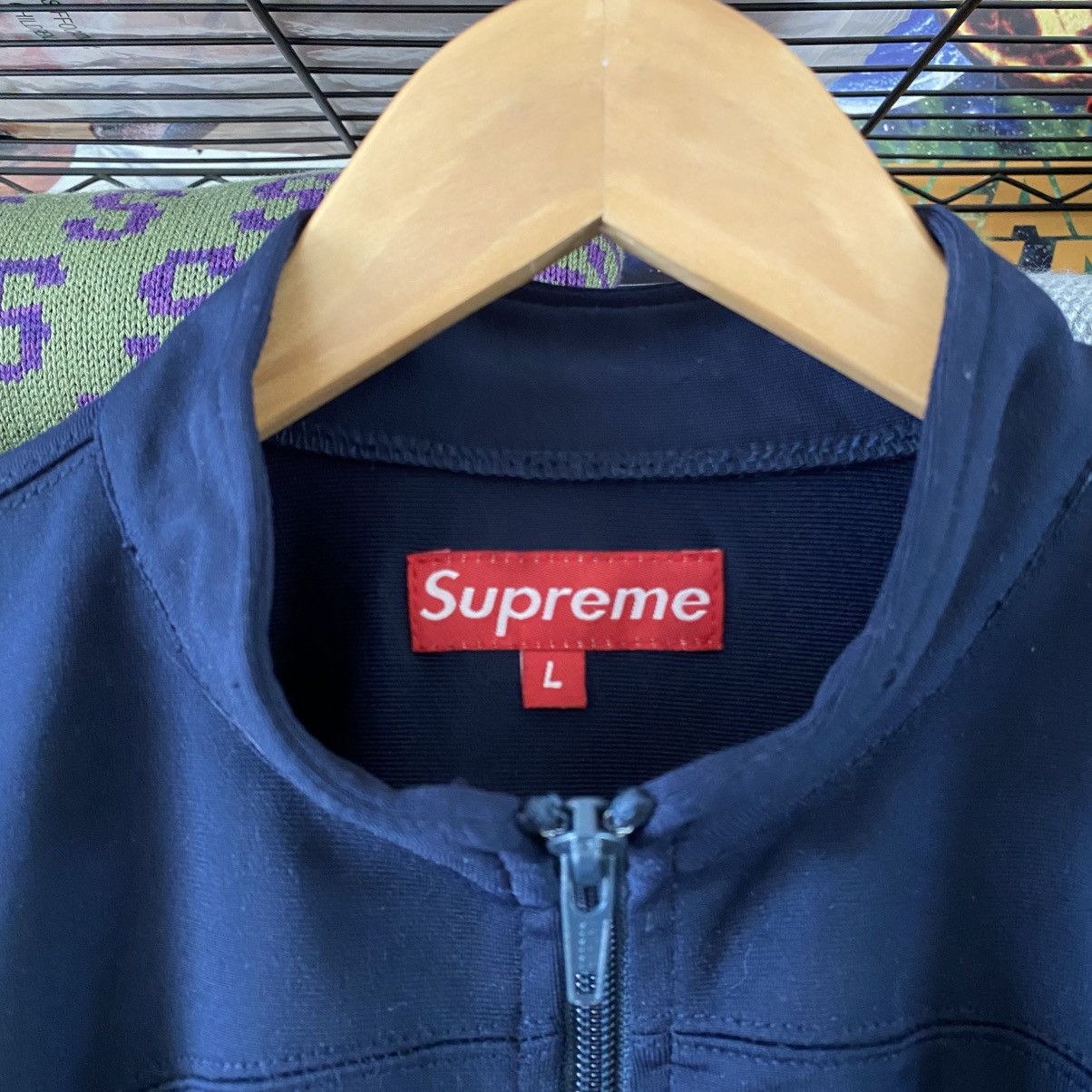 Supreme Vintage Supreme Bear Hug Jacket Navy Blue Archive 2002 Size US L / EU 52-54 / 3 - 3 Thumbnail