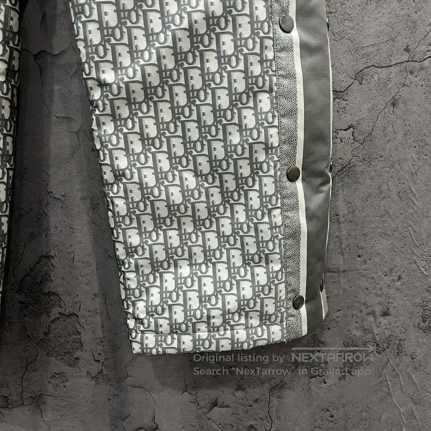Dior Dior Ski Collection Grey All-Over Print Quilted Pants| Size 33" - 3 Thumbnail