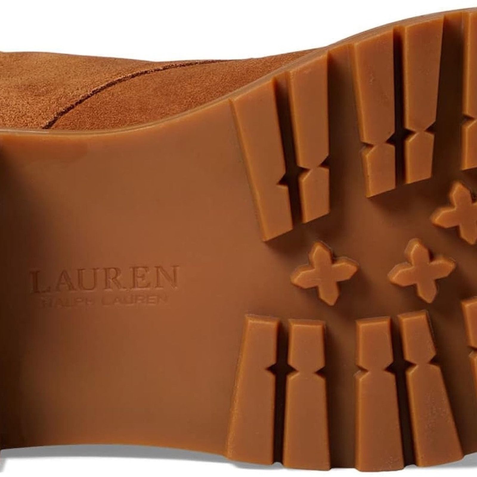 Ralph Lauren Ralph Lauren Tan Lace Up Boots with Suede Texture Size US 7 / IT 37 - 4 Thumbnail