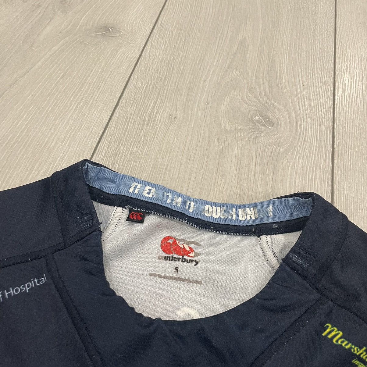 Canterbury of New Zealand Canterbury EADS CARDIFF blues JERSEY RUGBY capital shirt tee Size US S / EU 44-46 / 1 - 3 Thumbnail