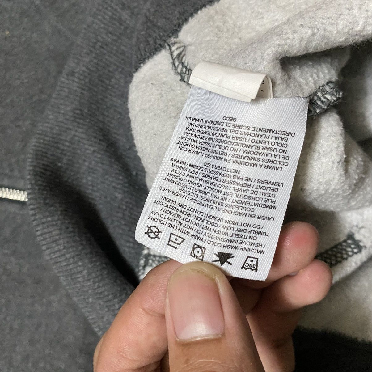 Nike × Vintage Vintage NIKE Swoosh Small Logo Hoodies Size US XXL / EU 58 / 5 - 7 Thumbnail