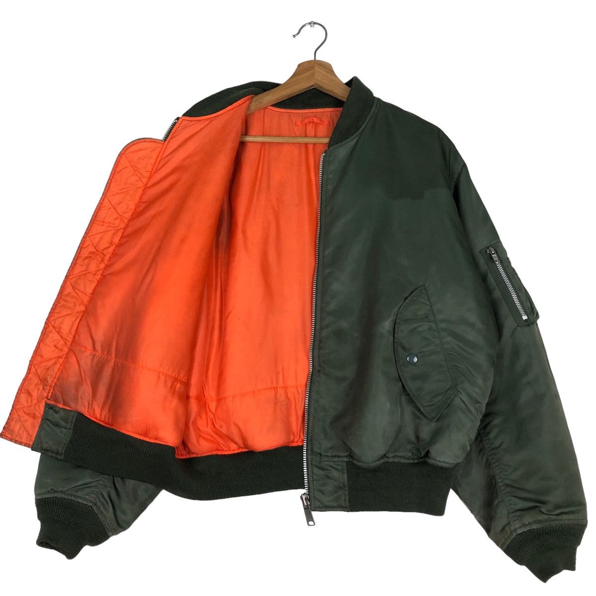 Japanese Brand Vtg Bomber Jacket Uniqlo Military Design Issey Miyake Japan Size US M / EU 48-50 / 2 - 9 Thumbnail