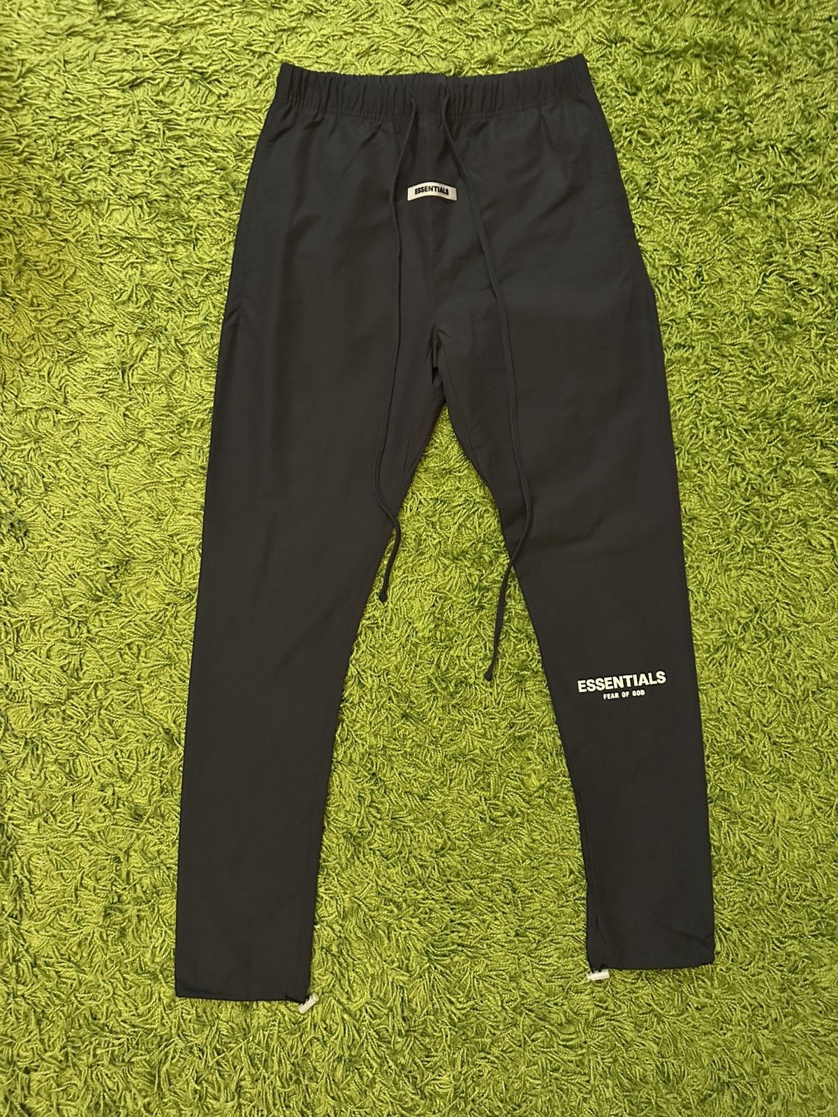 Fear of God Essentials Track Pants Black Reflective XS