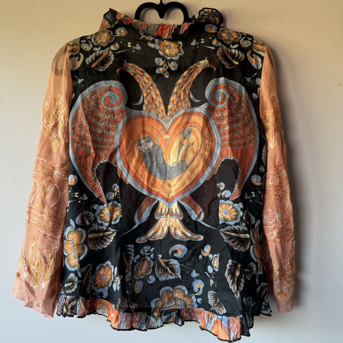 Custo Barcelona Custo Barcelona Vintage Y2K Blouse Avant Garde Size M / US 6-8 / IT 42-44 - 4 Thumbnail
