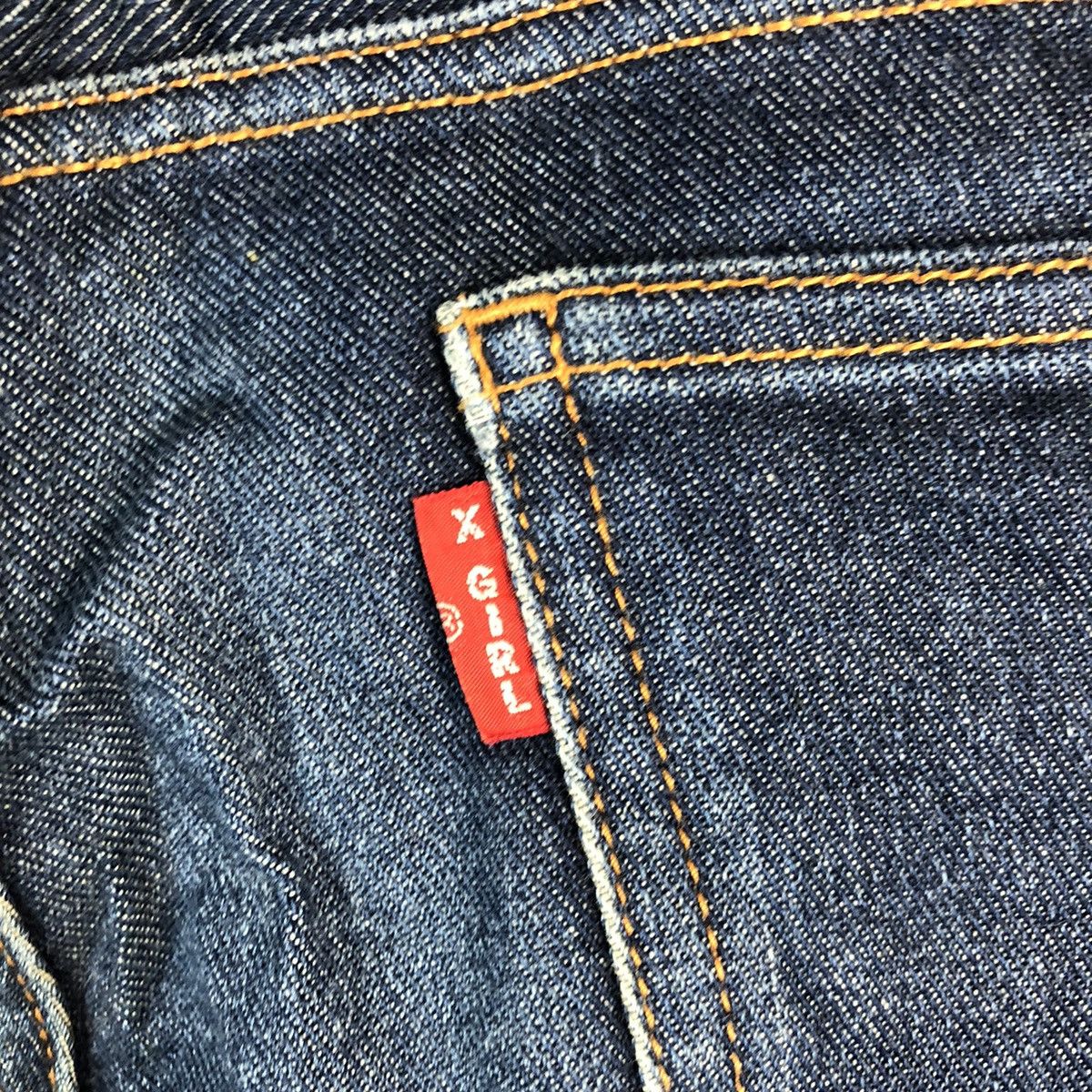 Japanese Brand X Girl Blue Denim Pants #A2140 Size US 31 - 16 Thumbnail