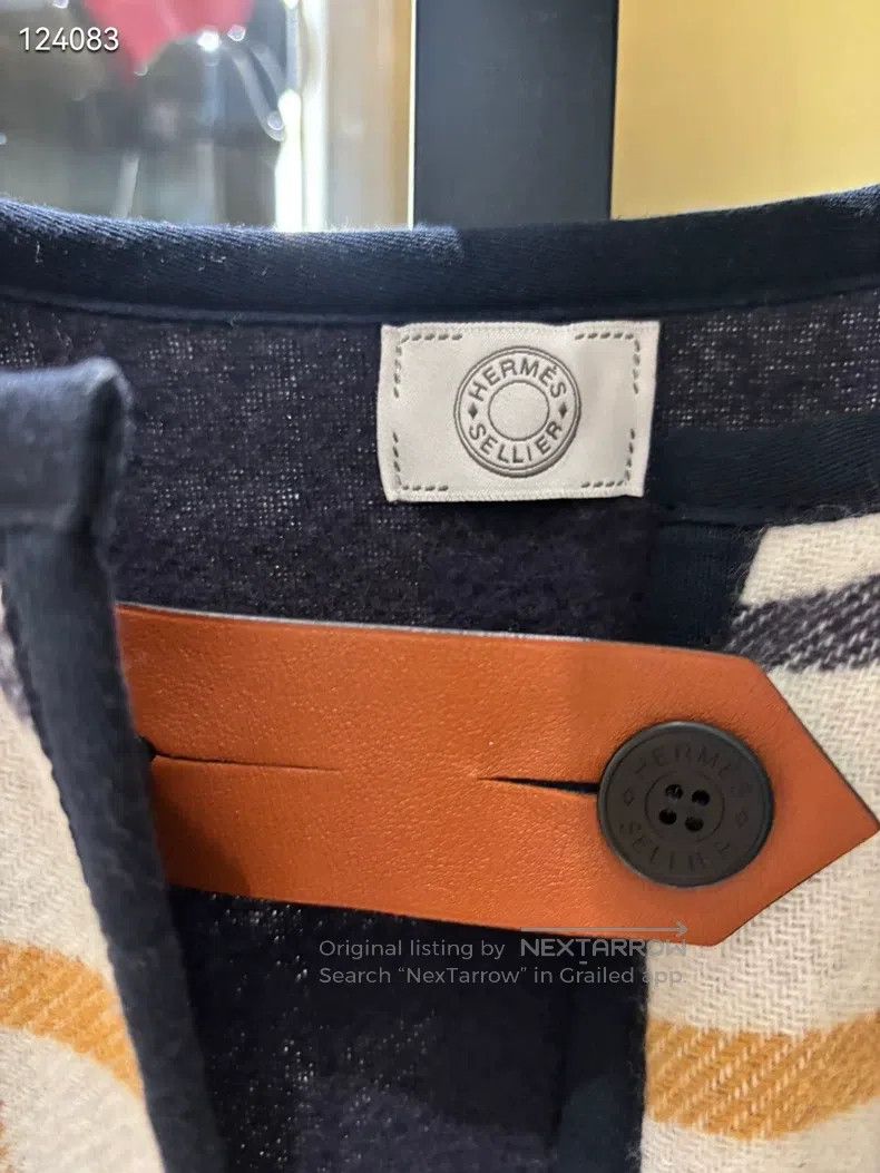 Hermes Hermes Camail Double-Sided Cloak, Cashmere Cloak, Wearable Size M / US 6-8 / IT 42-44 - 5 Thumbnail