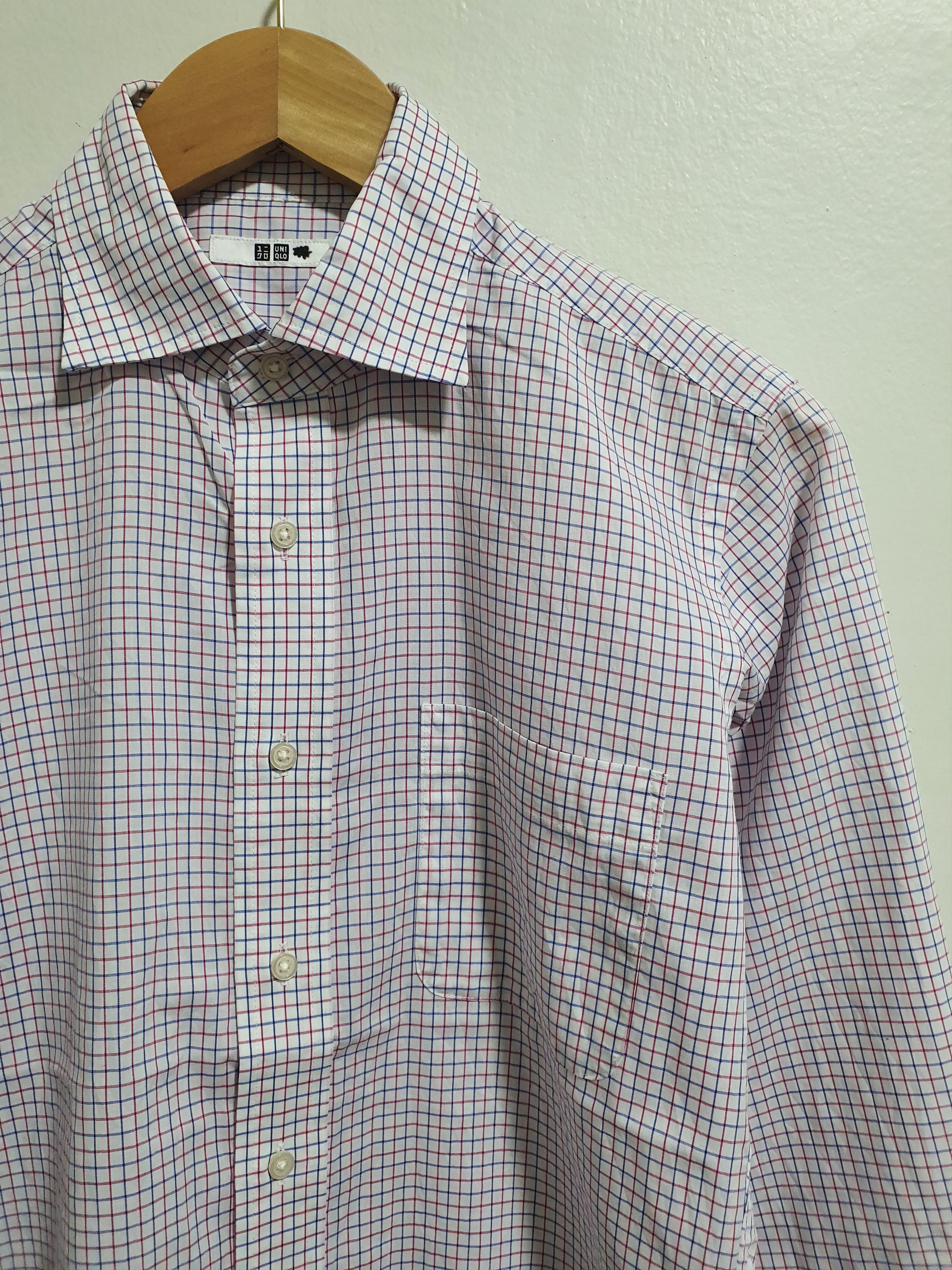 Japanese Brand × Uniqlo UNIQLO 19.5/29 CHECKED SHIRT Size US S / EU 44-46 / 1 - 1 Thumbnail