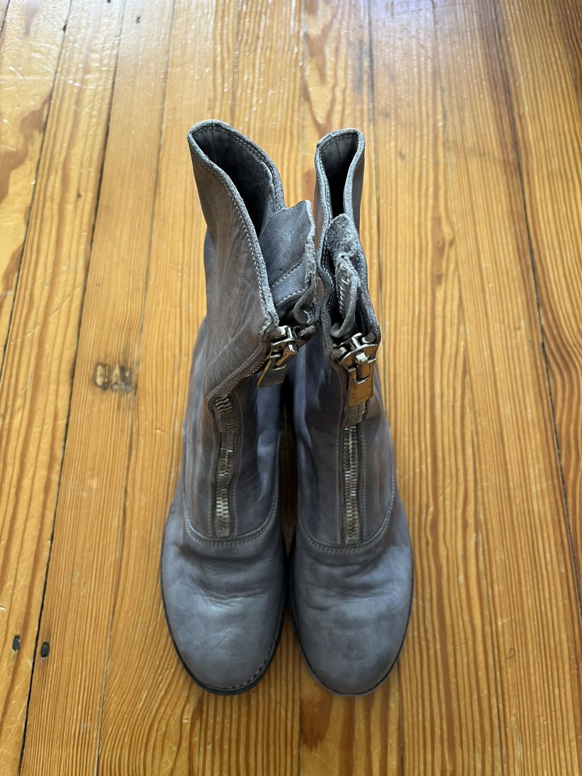 Guidi Guidi 310 Front Zip Boot Horse Leather Grey Size US 6 / IT 36 - 2 Thumbnail