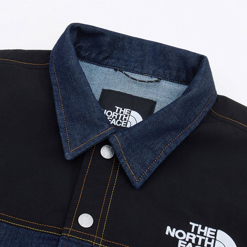 The North Face Urban Exploration CORDURA Aviator Navy DENIM JACKET Size US M / EU 48-50 / 2 - 14 Thumbnail