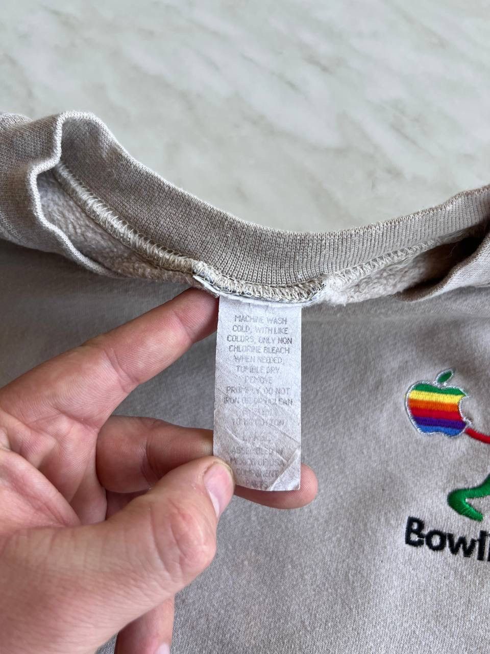 Apple Vintage 1999 Apple Computer Sweatshirt Crewneck Oversized Size US L / EU 52-54 / 3 - 4 Thumbnail
