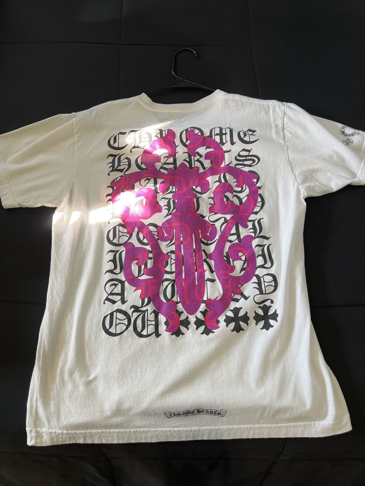 Chrome Hearts Eye Chart Dagger T-Shirt