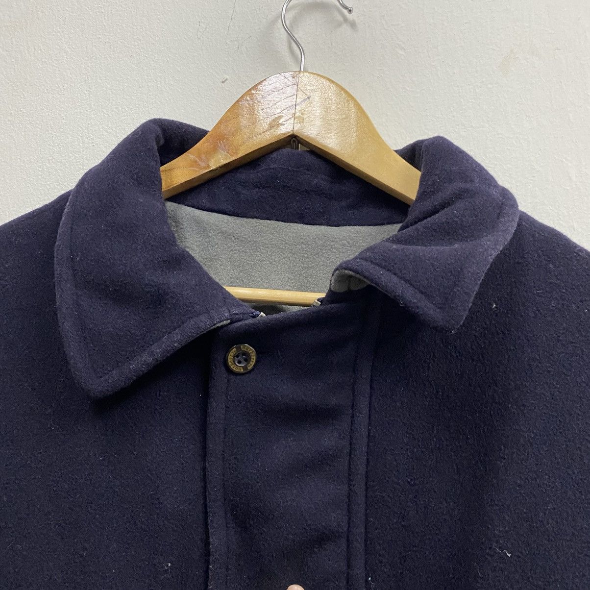 Burberry 🔥Burberrys Wool Spell Out Bomber Jacket LIKE NEW🔥 Size US L / EU 52-54 / 3 - 11 Thumbnail